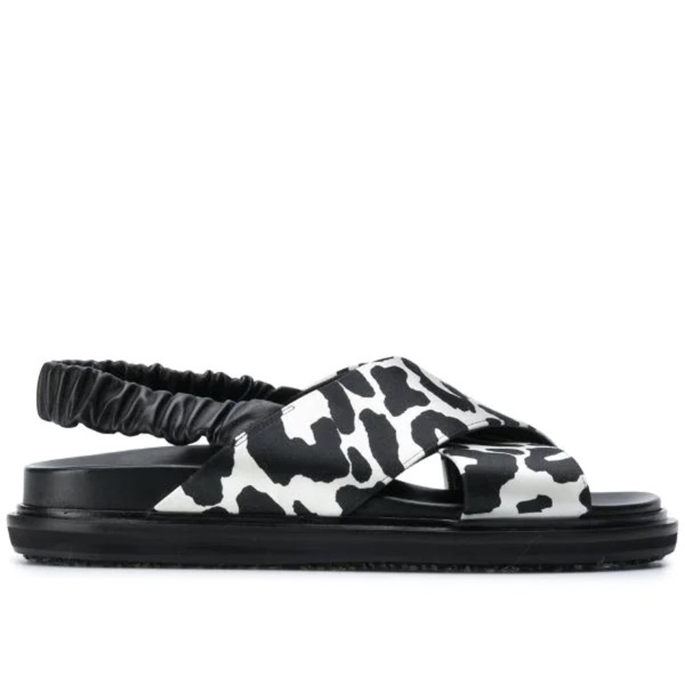 Marni Fussbett Cow Sandals